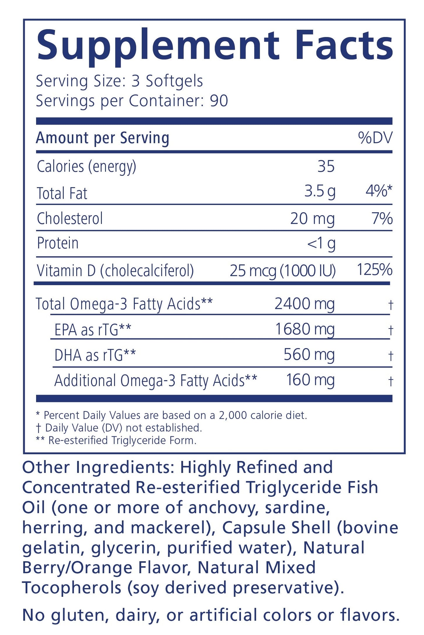 De3 Omega Benefits